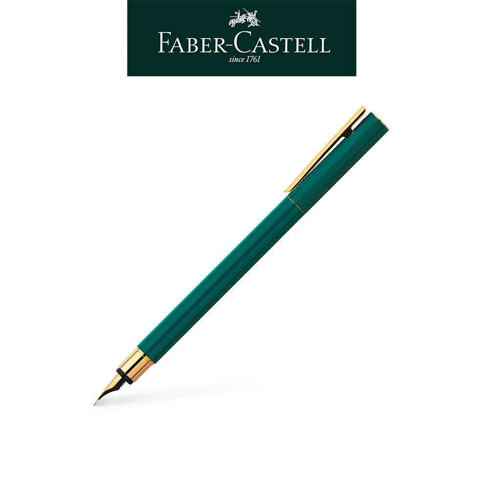 免費客製化刻字【Faber-Castell】NEO Slim 系列 叢林綠鋼筆 送禮首選 台灣輝柏✿50B004
